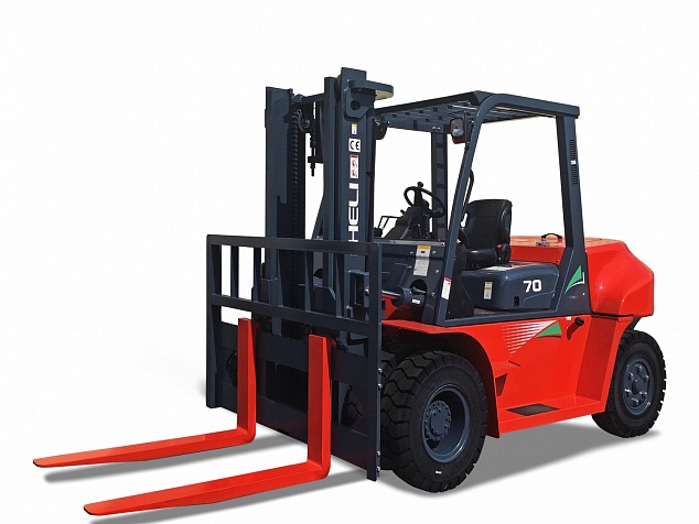 Дизельный погрузчик HELI CPCD70G